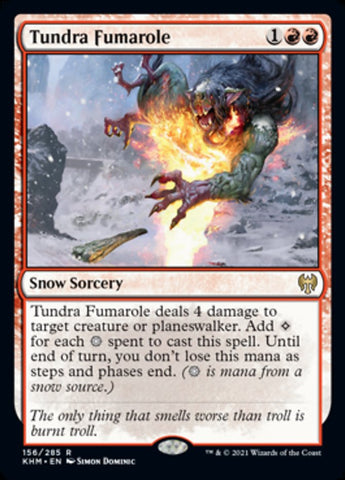 Tundra Fumarole (Kaldheim) Near Mint