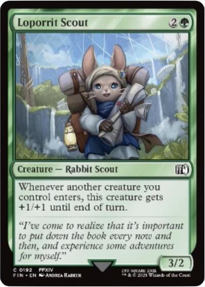 Loporrit Scout (Universes Beyond: FINAL FANTASY) Near Mint Foil