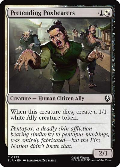 Pretending Poxbearers (Avatar: The Last Airbender) Near Mint