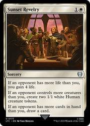 Sunset Revelry (Commander: The Lord of the Rings: Tales of Middle-earth) Near Mint