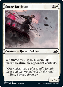 Snare Tactician (Ikoria: Lair of Behemoths) Near Mint Foil