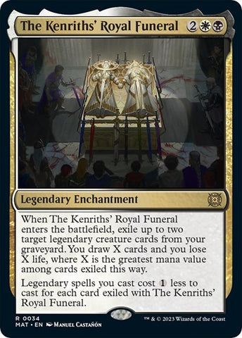 The Kenriths' Royal Funeral (March of the Machine: The Aftermath) Near Mint Foil