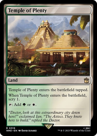 Temple of Plenty (Universes Beyond: Doctor Who) Near Mint