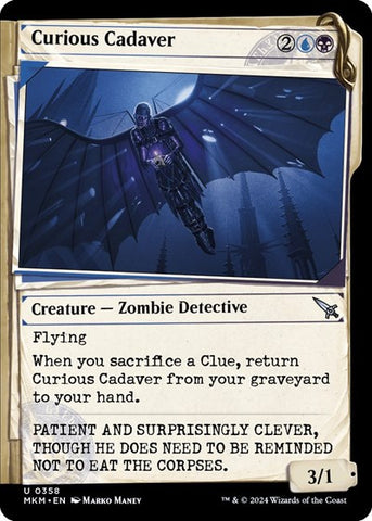 Curious Cadaver (Showcase) (Murders at Karlov Manor) Near Mint