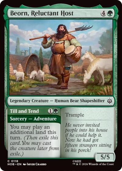 Beorn, Reluctant Host (The Hobbit) Near Mint