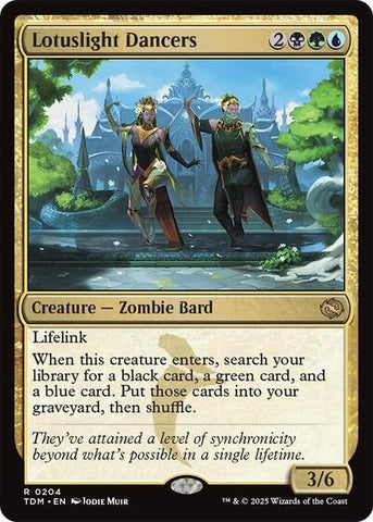 Lotuslight Dancers (Tarkir: Dragonstorm) Near Mint Foil