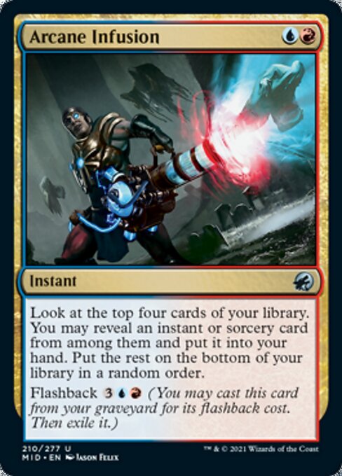 Arcane Infusion (Innistrad: Midnight Hunt) Near Mint