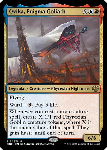 Ovika, Enigma Goliath (Phyrexia: All Will Be One) Near Mint