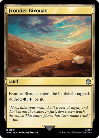 Frontier Bivouac (Universes Beyond: Doctor Who) Near Mint