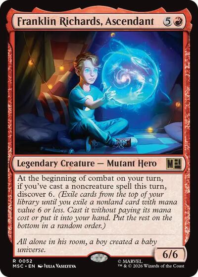 Franklin Richards, Ascendant (Commander: Marvel Super Heroes) Near Mint