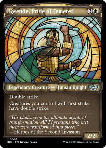Kwende, Pride of Femeref (March of the Machine: Multiverse Legends) Near Mint Foil