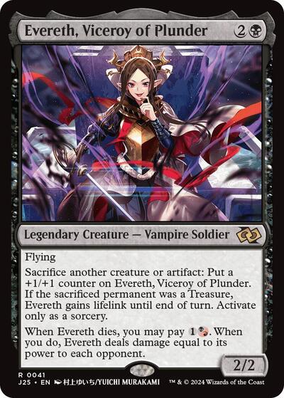 Evereth, Viceroy of Plunder (Anime) (Foundations Jumpstart) Near Mint