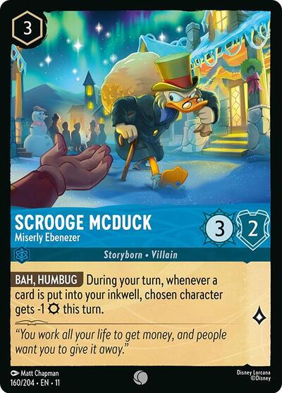 Scrooge McDuck - Miserly Ebenezer (Winterspell) Near Mint