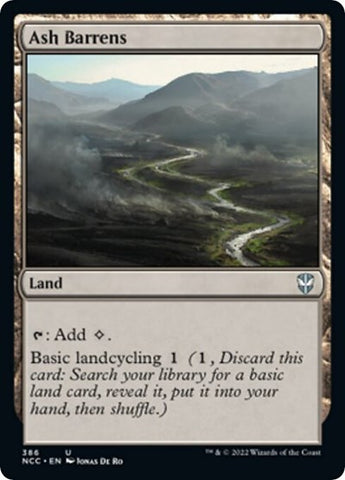 Ash Barrens (Commander: Streets of New Capenna) Near Mint