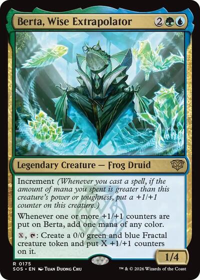 Berta, Wise Extrapolator (Secrets of Strixhaven) Near Mint Foil