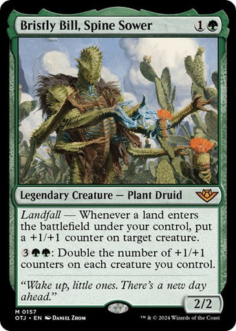 Bristly Bill, Spine Sower (Outlaws of Thunder Junction) Near Mint Foil