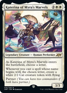 Katerina of Myra's Marvels (Unfinity) Near Mint