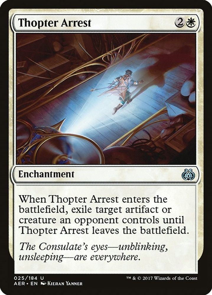 Thopter Arrest