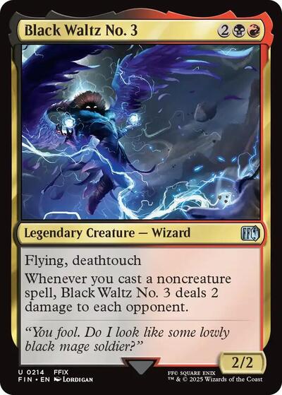 Black Waltz No. 3 (Universes Beyond: FINAL FANTASY) Near Mint