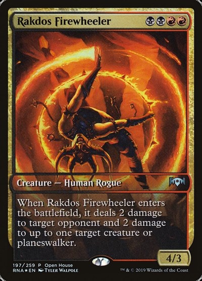 Rakdos Firewheeler (Promos: Open House) Near Mint Foil