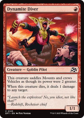 Dynamite Diver (Aetherdrift) Near Mint Foil