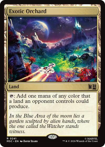 Exotic Orchard (Commander: Marvel Super Heroes) Near Mint