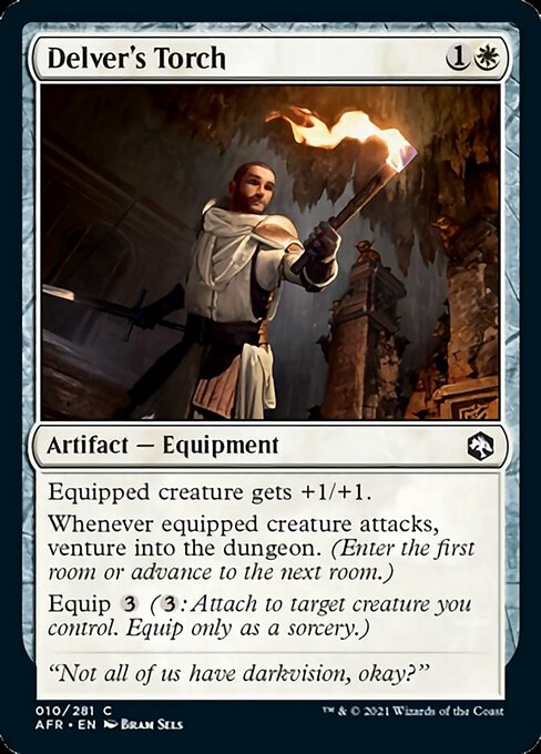 Delver's Torch (Adventures in the Forgotten Realms) Near Mint