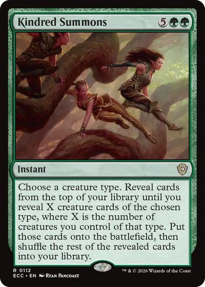 Kindred Summons (Commander: Lorwyn Eclipsed) Near Mint