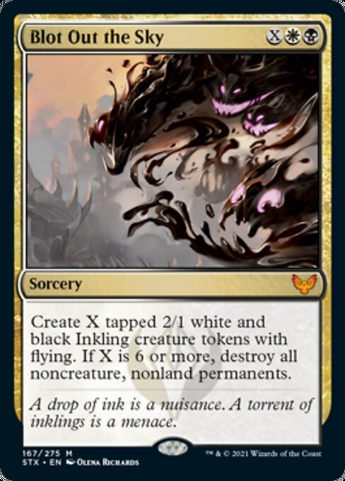 Blot Out the Sky (Strixhaven) Near Mint