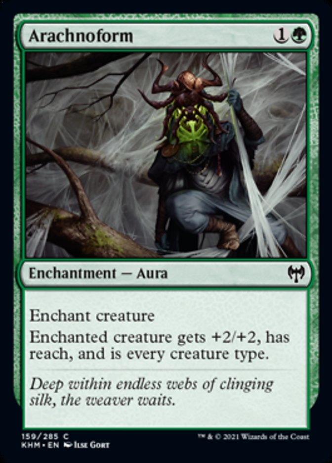 Arachnoform (Kaldheim) Near Mint Foil