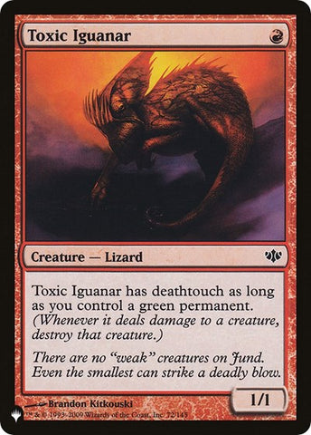 Toxic Iguanar (The List) Near Mint