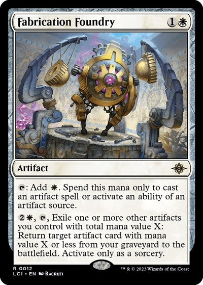 Fabrication Foundry (The Lost Caverns of Ixalan) Near Mint Foil