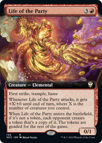 Life of the Party (Extended Art) (Commander: Streets of New Capenna) Near Mint
