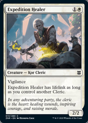 Expedition Healer (Zendikar Rising) Near Mint Foil