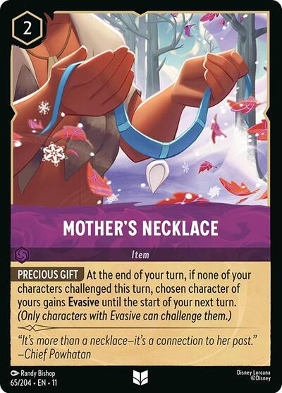 Mother's Necklace (Winterspell) Near Mint Cold Foil