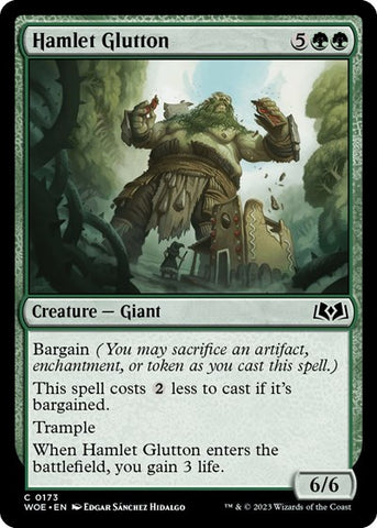 Hamlet Glutton (Wilds of Eldraine) Near Mint