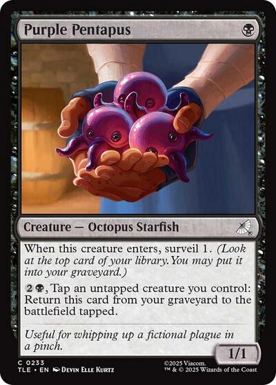 Purple Pentapus (Avatar: The Last Airbender: Eternal-Legal) Near Mint