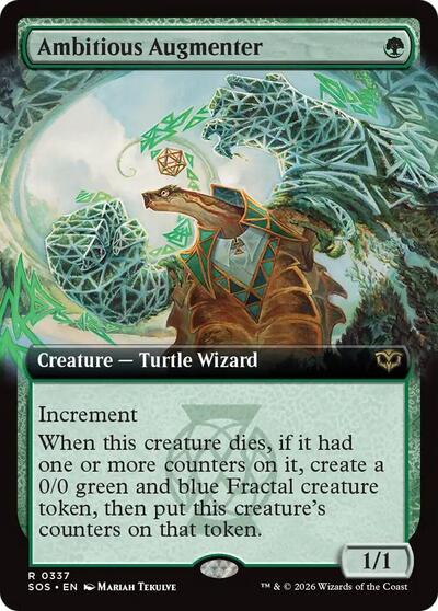 Ambitious Augmenter (Extended Art) (Secrets of Strixhaven) Near Mint Foil