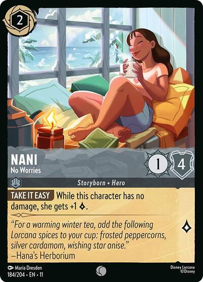 Nani - No Worries (Winterspell) Near Mint