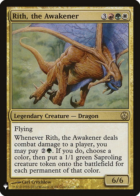 Rith, the Awakener (Mystery Booster) Near Mint