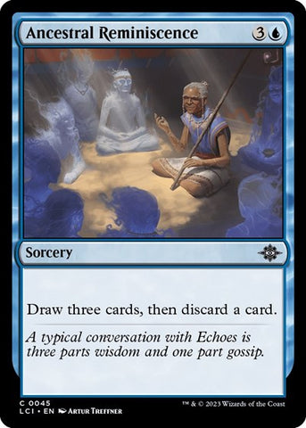 Ancestral Reminiscence (The Lost Caverns of Ixalan) Near Mint Foil