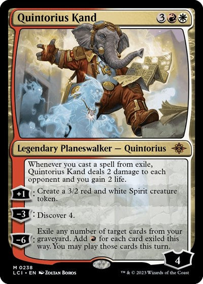 Quintorius Kand (The Lost Caverns of Ixalan) Near Mint