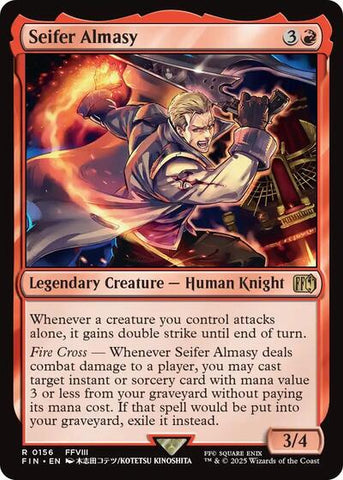 Seifer Almasy (Universes Beyond: FINAL FANTASY) Near Mint