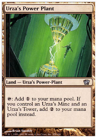 Urza's Power Plant (8th Edition) Near Mint