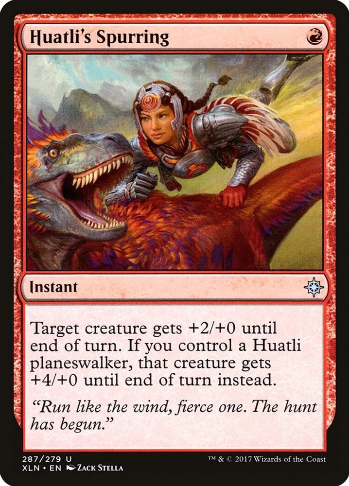 Huatli's Spurring