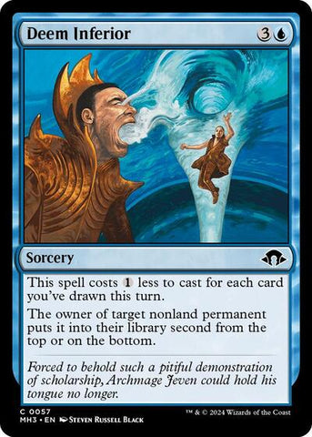 Deem Inferior (Modern Horizons 3) Near Mint Foil