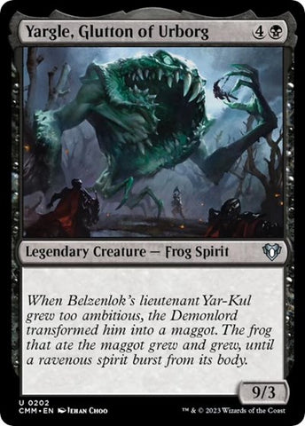 Yargle, Glutton of Urborg (Commander Masters) Near Mint Foil