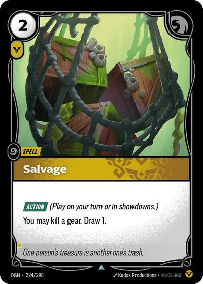 Salvage (Origins) Near Mint Foil