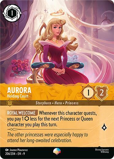 Aurora - Holding Court (Epic) (Fabled) Near Mint Holofoil