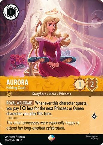 Aurora - Holding Court (Epic) (Fabled) Near Mint Holofoil